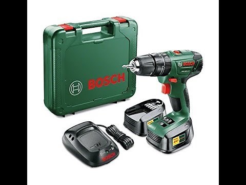 Product Review - Bosch PSB 1800 LI-2 Cordless Combi Drill with Two 18V Batteries
