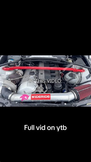 Check out new video about the whole turbo build. #e46 #e46turbo #m54turbo #ai