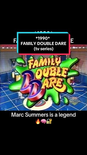 Nickelodeon’s FAMILY DOUBLE DARE. 1990. . . . . . . . . . . . . . . #doubledare #marcsummers #nickelodeon #90snickelodeon #gameshow #90s #90skid #90sbaby #90saesthetic #90sthrowback #90shair #oldschool #throwback #nostalgia #nostalgic #childhood #childhoodmemory #kidstv #retro #vintage #memory #memoryunlocked #90stv #80sbaby #80skid #a90slife