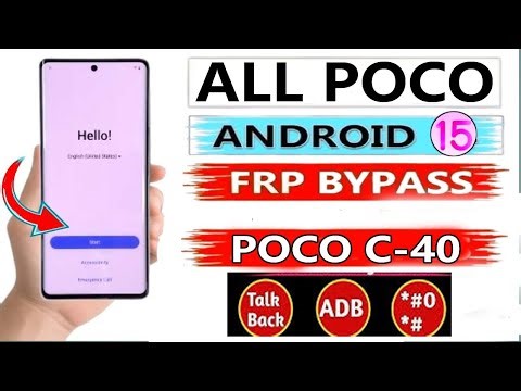 Poco FRP Bypass — All Models (Fast & Working)Poco FRP Remove — Universal Guide for Every Poco Phone