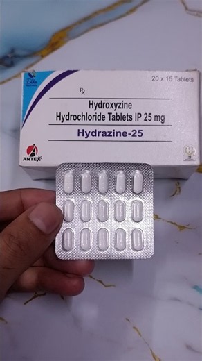 Hydroxyzine 25mg Tablet Ka Sach! Allergy Me Kitni Useful? Hindi Review