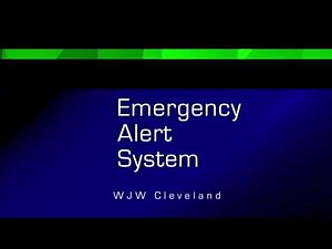 WJW Emergency Alert System Test - October 17th, 2016