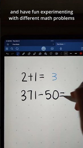 Math Assist AI is here! Goodnotes 6 #goodnotes #maths #ipad #shorts