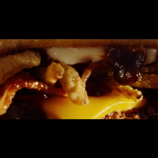 25K views · 85 reactions | There's a new burger in town. The Bull's-Eye BBQ Cheeseburger is here for a limited time 鸞 | Wendy's | Facebook