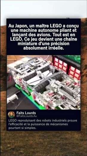 Machine LEGO Avions Papier Automatique