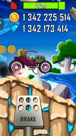 Hot Rod ⚡🚗🌟 Speed Challenge in Prognosis Stage | Hill Climb Racing | #hcrgaming #prognosismap