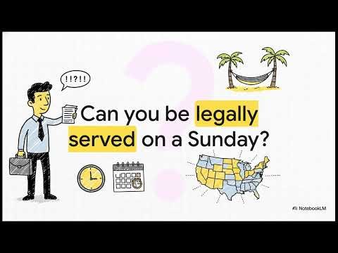 Decoding Service of Process by Leveraging Google Notebook LM