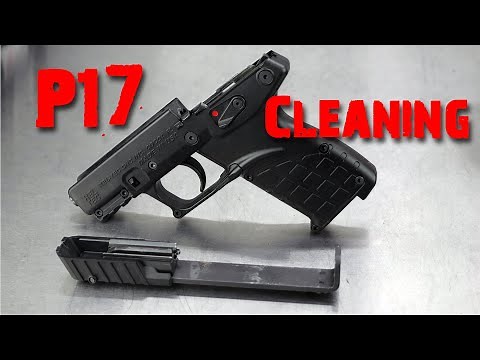 KelTec P17 Basic Cleaning and Bolt Disassembly