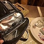 ALLCAMP Wine Bag - Insulated Cooler Bag with Wine Glasses, Bottle Opener & Wine Accessories for Wine Lovers - Portable Wine Gift Bag for Travel, Picnics, and Gift Ideas(Black)