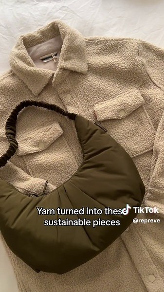 Can you believe your eyes? Like magic, except REPREVE has recycled over 35 billion plastic bottles to date into high performance yarn. #repreve #mindblowing #howitsmade