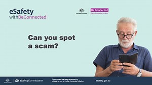 The internet is a wonderful place to explore and connect with others but it pays to be alert. We have a handy online presentation for older Australians that provides tips and tricks on recognising scams. Join us: https://bit.ly/2UclvAa #BeConnectedAU | eSafety Commissioner