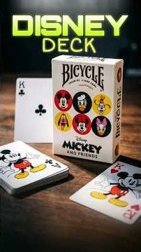 Bicycle Disney Mickey & Friends Playing Cards | Full Deck Review & Unboxing #shorts #cards