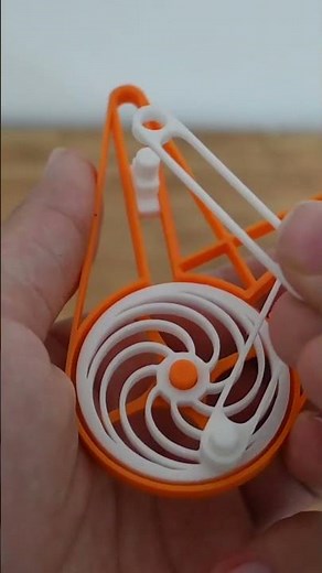 3D printing engine piston fidget