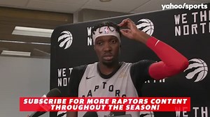 'The ball is moving': Chris Boucher on Raptors offence