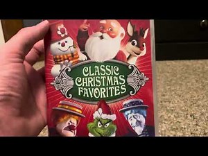 Classic Christmas Favorites DVD unboxing