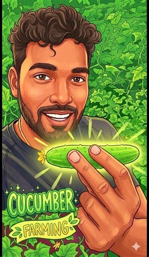 Cucumber farming #farming #farmer #cucumber #vivasayam #SalemTN30 #salem #food