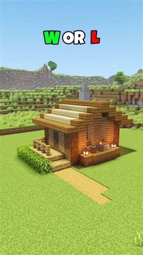 Minecraft Easy Wooden Starter House 🏡