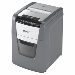 Rexel Optimum AutoFeed  100X 100 Sheet AUTO-FEED P4 Cross Cut Small Office Shredder