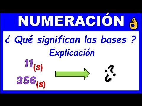 NUMBERING: WHAT IS THE BASE?