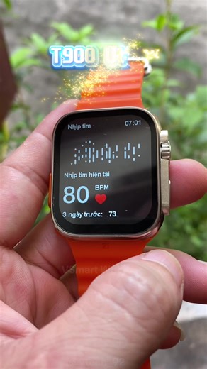Đẹp không tì vết T900 Ultra #dongho #vsmartwatch #donghothongminh #smartwatch #donghogiare #t900