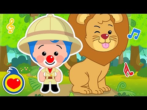 Voy En Busca De Un León 🦁 Canciones Infantiles | Plim Plim