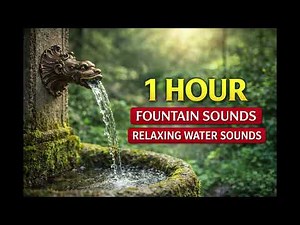 1 Hour Water Sounds White Noise for Deep Sleep & Relaxation 🌊 | No Ads | Pure Natural Ambience