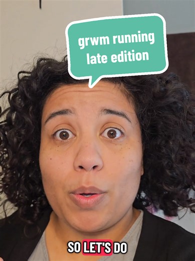 Don't worry, I made it with one minute to spare! #honestinfluencer #grwm