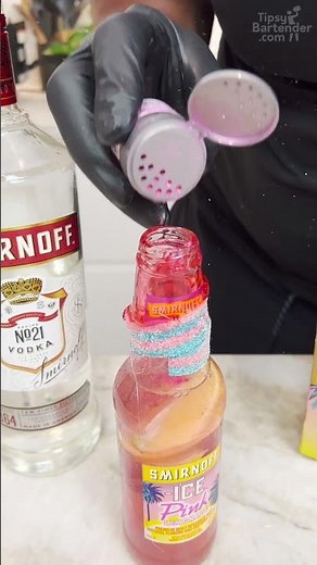 Glittery Pink Lemonade Smirnoff Ice