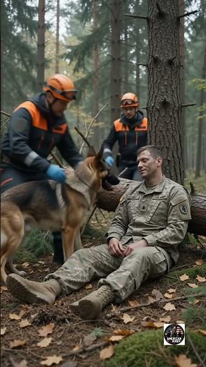 The Army Dog Who Saved a Lost Soldier | Emotional K9 Story 🇺🇸🐾 #shorts