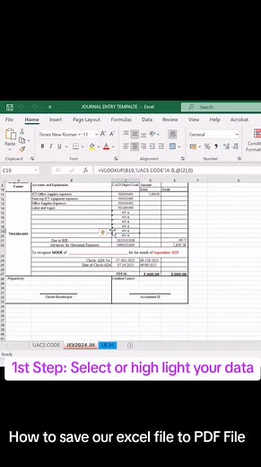 How to Save Excel File to PDF Easily