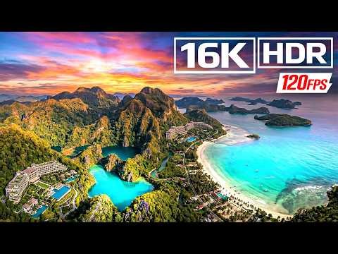 Cinematic Earth in 12K HDR TV: Most Beautiful Places & Epic Travel Destinations 120FPS