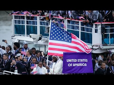 Team USA's 2024 Paris Olympics Opening Ceremony highlights