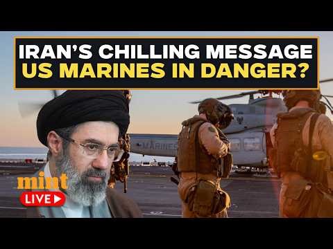 LIVE | ‘Shark Food’ Warning: Iranian Military Issues Chilling Message to U.S. Marines | Trump | Iran
