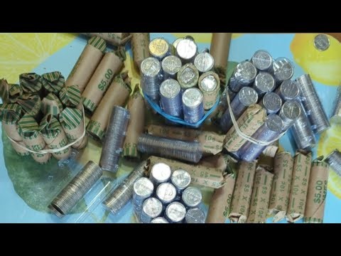 Coin Roll Hunting for Silver Dimes - #crh #coinrollhunting #silvercoins #silver