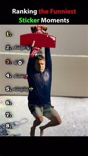 Ranking the Funniest Sticker Moments 😂