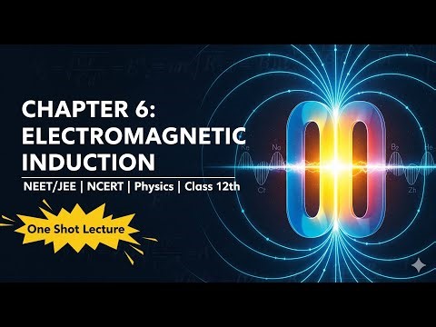 Chapter 6 : Electromagnetic Induction | NEET/JEE | NCERT | Physics | Class 12th | One Shot Lecture