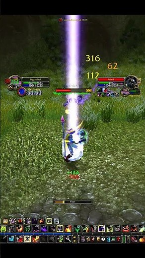 WoW Classic TBC Warlock World PvP - 1v1 Warlock vs Druid #worldofwarcraft #mmorpg #pvp