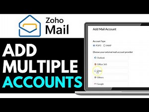 How to Add Multiple Accounts In Zoho Mail 2025 (QUICK & EASY)