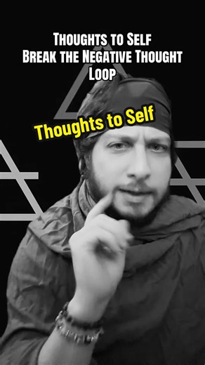 Break the negative thought loop same thought leads to the same feeling, which leads to the same reaction. Awareness is the first step. When you notice the pattern, you create space to pause instead of reacting automatically. One conscious breath interrupts the cycle. Breathing slows the body, clears the mind, and opens the door to choice. From that pause you are no longer stuck repeating the old response. You get to choose differently. This practice is rooted in the four elements: Air brings men