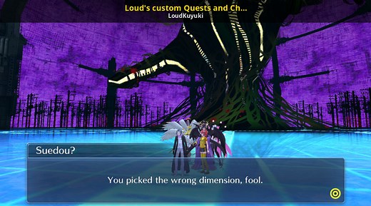 Loud's custom Quests and Challenges Mod for Digimon Story Cyber Sleuth: Complete Edition | DSCS Mods