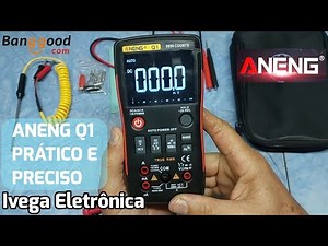 Multímetro Aneng Q1, praticidade e precisão
