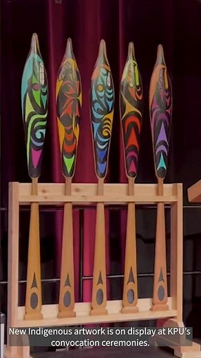 Indigenous artwork unveiled at KPU convocation