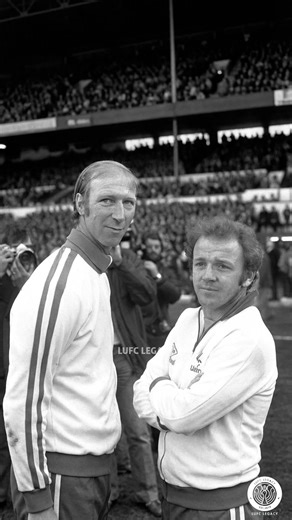 Billy Bremner and Jack Charlton legends of the game! #lufc #LeedsUnited #football #england | LUFC Legacy