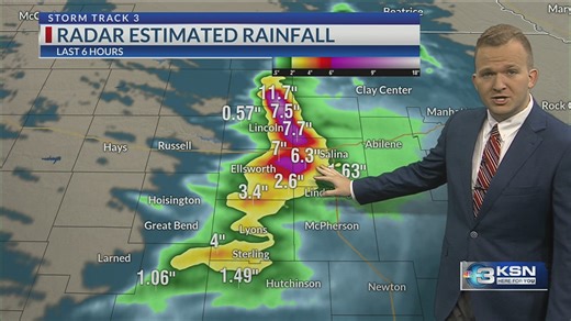 Dangerous flooding, a few severe storms this evening