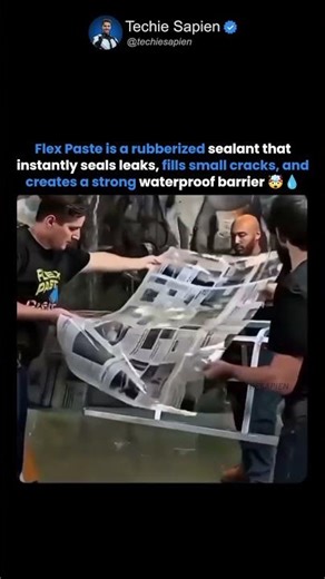 This Flex Paste Seals Leaks Instantly — Waterproof, Strong & Works Even Underwater 🤯💧