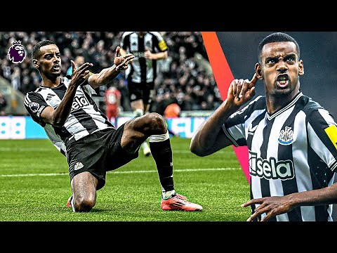All of Alexander Isak's Goals in the Premier League at Newcastle