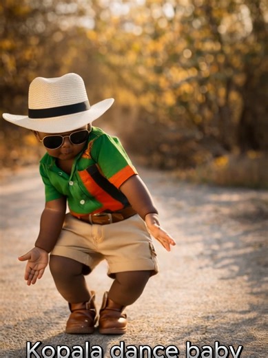 Kopala dance baby dances to Kopala vibes.