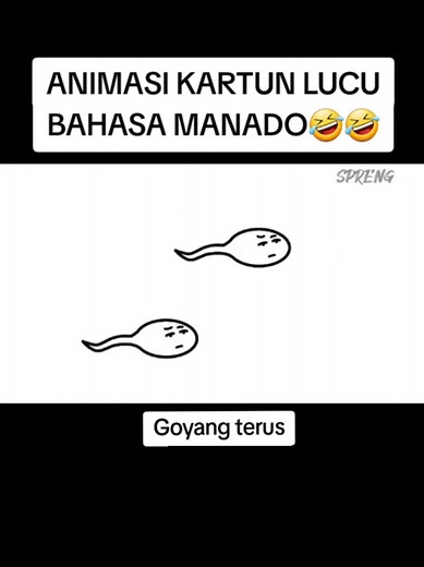 goyang terus - animasi kartun lucu bahasa manado #kartunlucu #fypシ゚viral #manado
