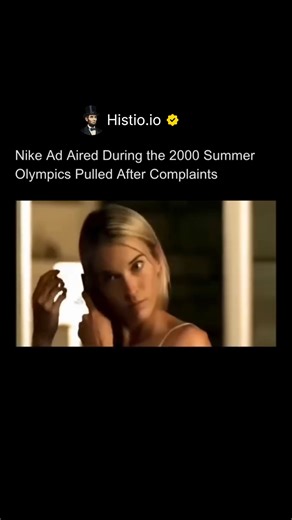 HISTIO on Instagram: "During the 2000 Summer Olympics, Nike released a commercial that immediately sparked controversy and was pulled from broadcast almost as quickly as it appeared. The ad featured Olympic runner Suzy Favor Hamilton sprinting through a dark, horror-movie setting while being chased by a masked, chainsaw-wielding figure — a clear parody of slasher films meant to symbolize fear and pressure. While Nike defended the spot as “humane and ironic,” audiences didn’t see it that way. Com