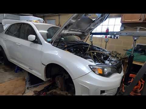 Ls Swapped Subaru WRX Front Subframe Mods